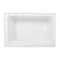 Aqua Eden Alcove Bathtubs, 48 L, 32 W, White, Acrylic VTDE483222R - alternate 4